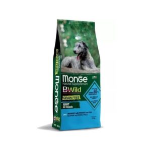 Monge - BWild Grain Free Adult All Breeds Acciughe, Patate e Piselli
