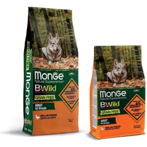 Monge - BWild Grain Free Adult All Breeds Anatra e Patate