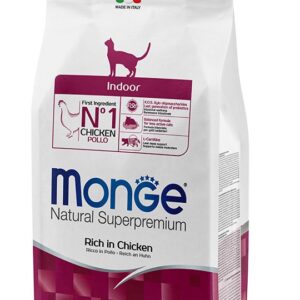 Monge - Natural Superpremium Indoor Ricco di Pollo 1,5 Kg