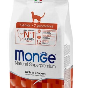 Monge - Natural Superpremium Senior >7 Ricco di Pollo