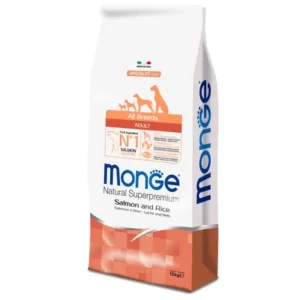 Monge - Natural Superpremium All Breeds Adult Salmone e Riso
