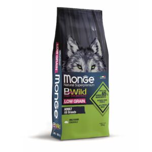 Monge - BWild Low Grain Adult All Breeds con Cinghiale