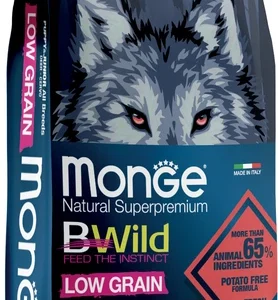 Monge - BWild Low Grain Adult All Breeds con Cervo