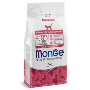 Monge - Natural Superpremium Monoprotein Kitten Manzo 1,5 Kg