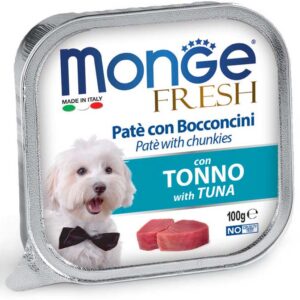 Monge - Fresh Paté e Bocconcini con Tonno 100 g