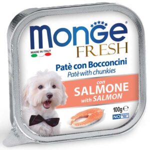 Monge - Fresh Paté e Bocconcini con Salmone 100 g