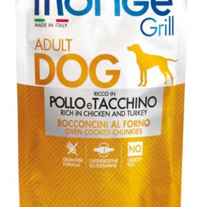 Monge - Grill Bocconcini con Pollo e Tacchino 100 g