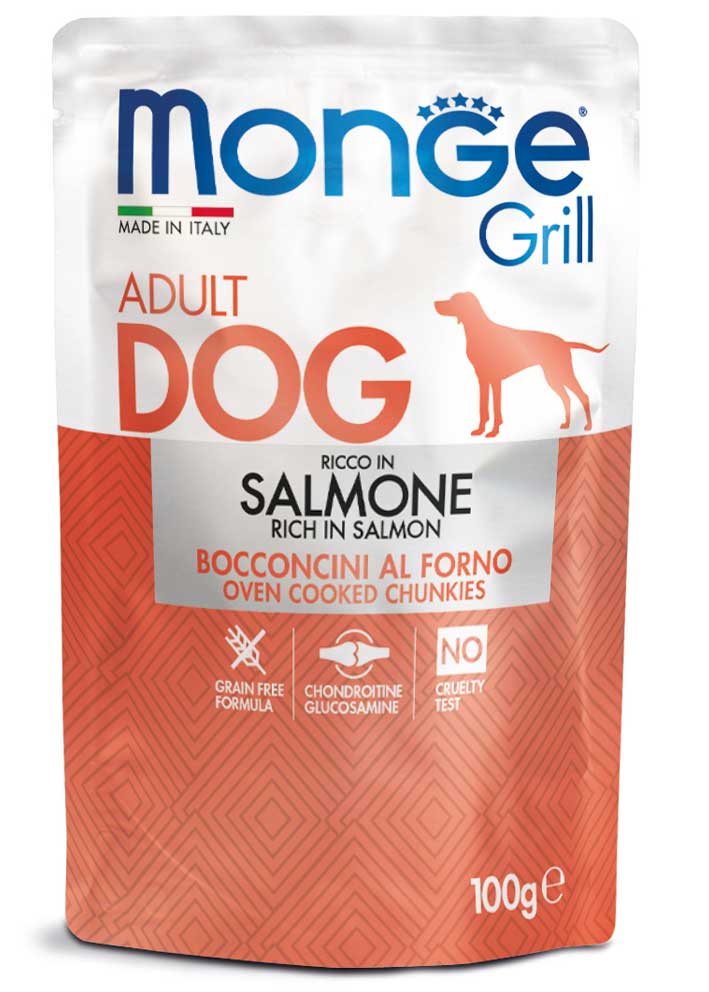 Monge - Grill Bocconcini con Salmone 100 g