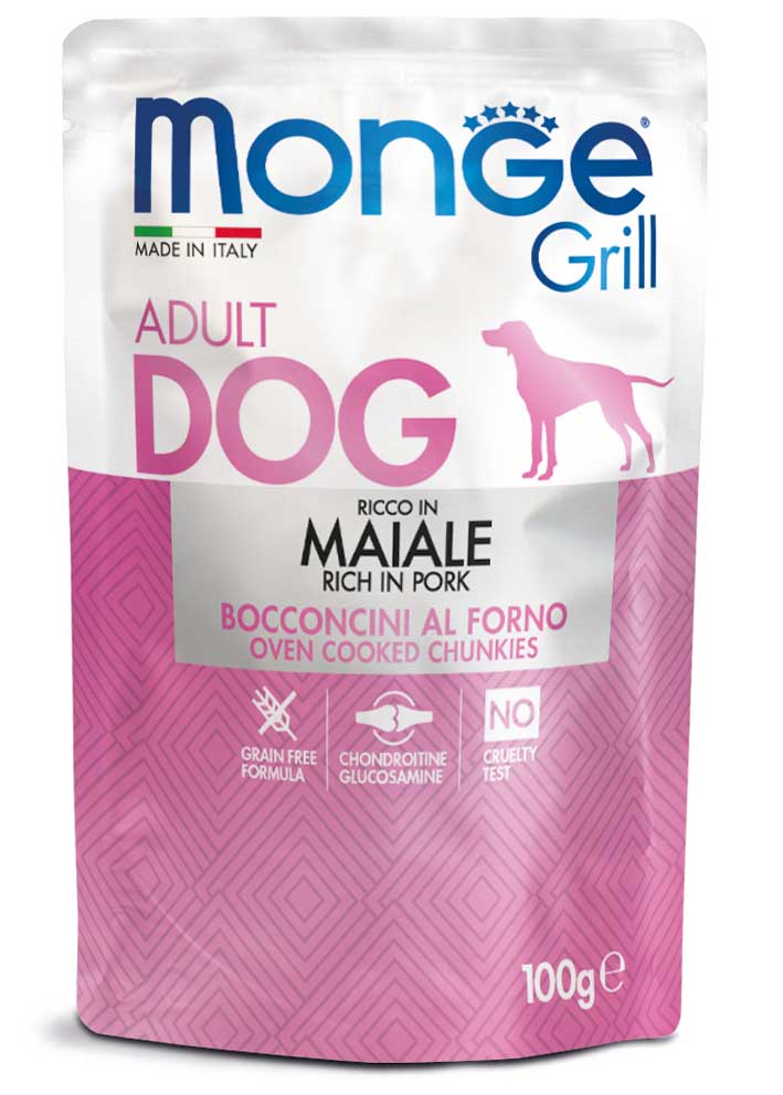 Monge - Grill Bocconcini con Maiale 100 g