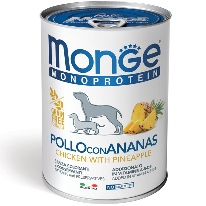 Monge - Natural Superpremium Monoproteico Pollo e Ananas