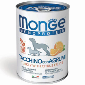 Monge - Natural Superpremium Monoproteico Tacchino e Agrumi
