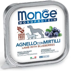 Monge - Natural Superpremium Monoproteico Agnello e Mirtilli 150 g