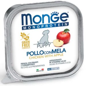 Monge - Natural Superpremium Monoproteico Pollo e Mela - Puppy 150 g