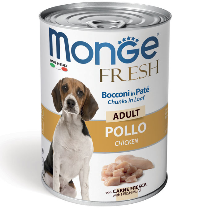 Monge - Fresh Paté e Bocconcini con Pollo