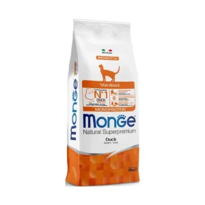Monge - Natural Superpremium Sterilised Monoprotein con Anatra