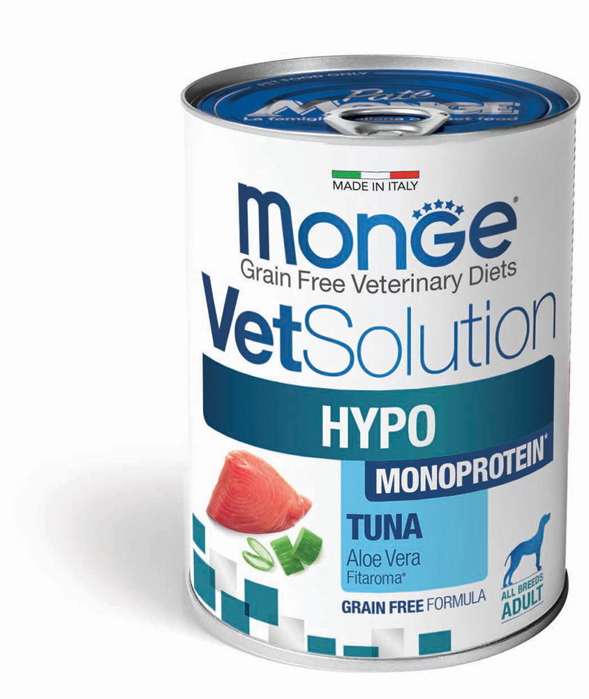 Monge - VetSolution Dog Hypo Monoprotein Tonno 400 g
