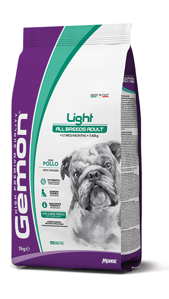 Gemon Light All Breeds Adult con Pollo 3 Kg