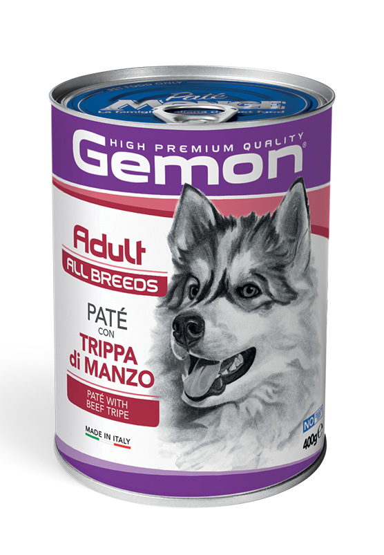 Gemon - Adult Paté con Trippa di Manzo 400 g