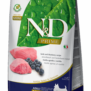 Farmina N&D Prime Adult Mini Agnello e Mirtillo 2,5 Kg
