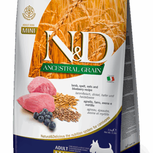 Farmina - Natural & Delicious Ancestral Grain Adult Mini con Agnello e Mirtillo