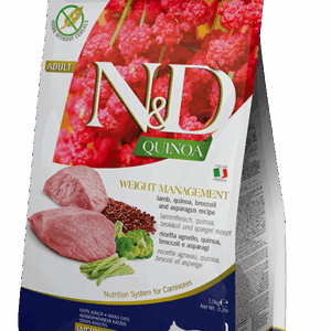 Farmina - Natural & Delicious Quinoa Weight Management Agnello Broccoli e Asparagi