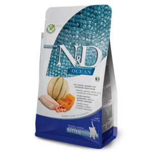 Farmina - N&D Ocean Kitten con Merluzzo Gamberi Zucca Melone
