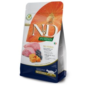 Farmina - Natural & Delicious Neutered Agnello Zucca e Mirtilli Grain Free 1,5 Kg