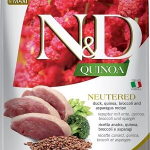 Farmina - Natural & Delicious Neutered Anatra Quinoa Broccoli e Asparagi Medium Maxi
