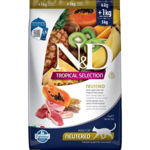 Farmina N&D Tropical Selection Cat Neutered Agnello