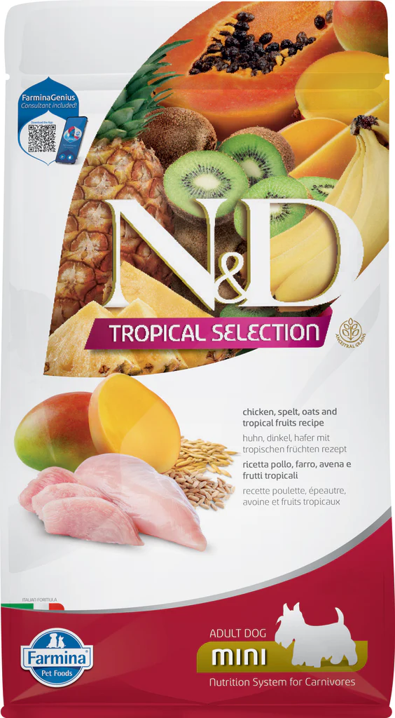 Farmina - Natural & Delicious Tropical Selection Pollo Adult Mini 5 Kg