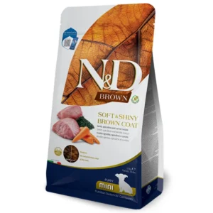 Farmina - Natural & Delicious Brown Puppy Mini con Agnello e Carota 1,5 kg