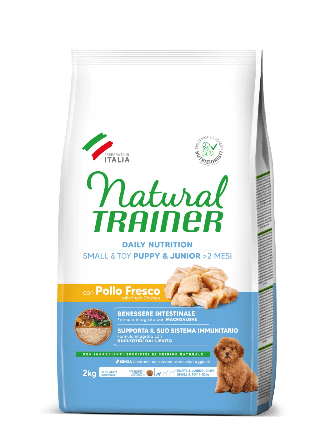 Trainer - Natural Puppy & Junior Small & Toy con Pollo Fresco e Riso