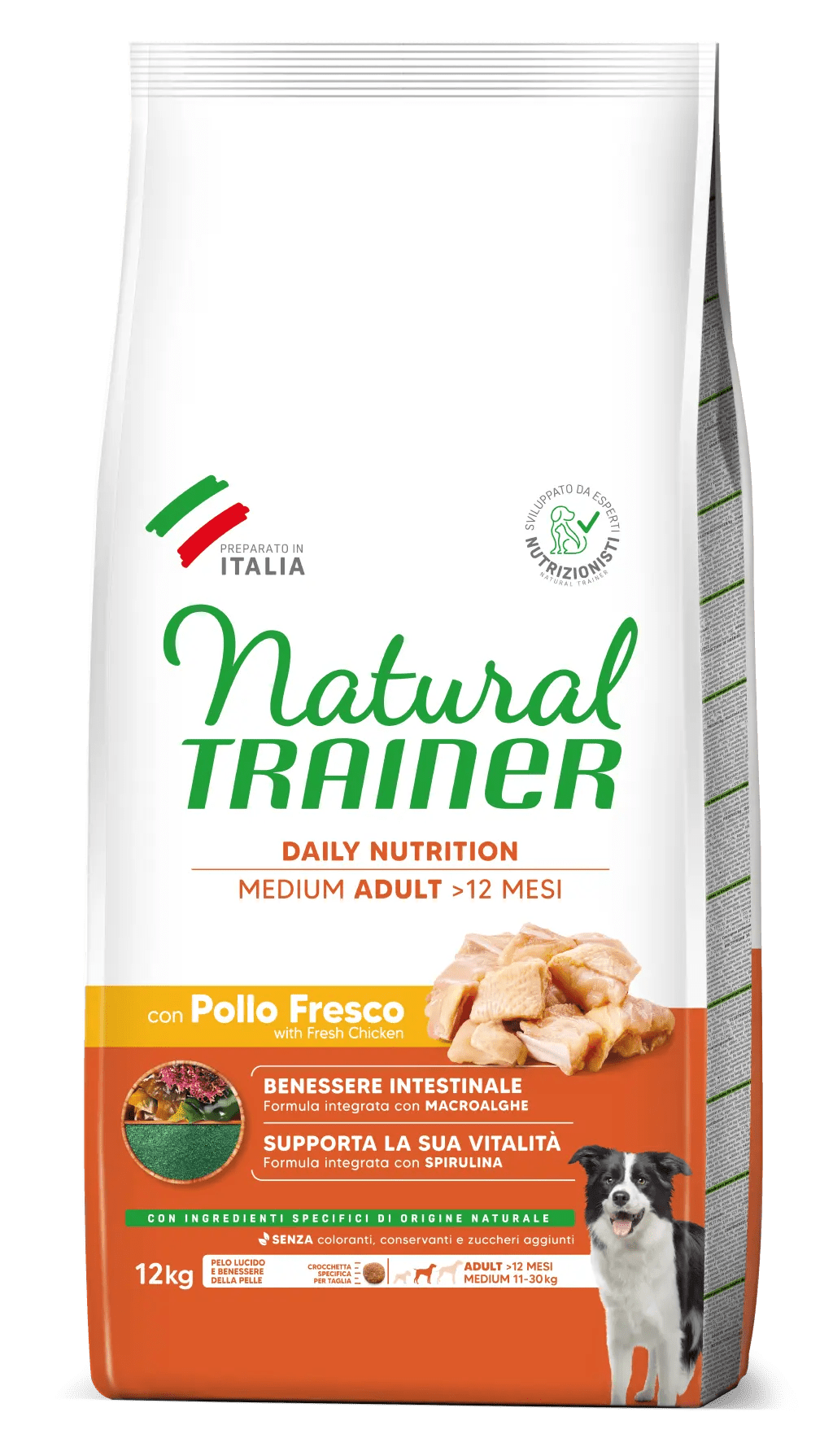 Trainer - Natural Adult Medium con Pollo Fresco e Riso