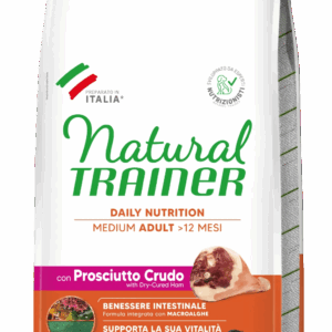 Trainer - Natural Adult Medium con Prosciutto Crudo e Riso