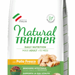 Trainer - Natural Adult Maxi con Pollo Fresco e Riso 12 Kg