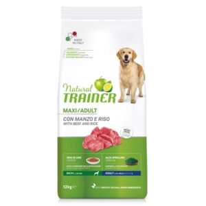 Trainer - Natural Adult Maxi con Manzo e Riso 12 Kg