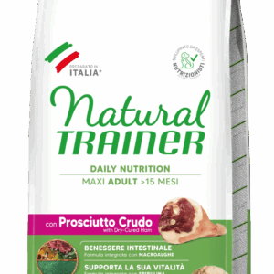 Trainer - Natural Adult Maxi Prosciutto Crudo e Riso 12 Kg