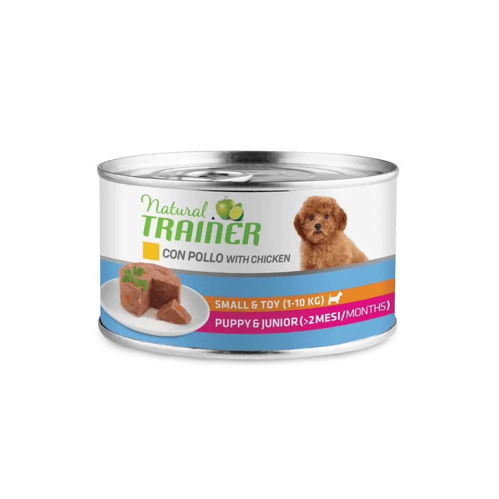 Trainer - Natural Puppy & Junior Small & Toy con Pollo 150 g