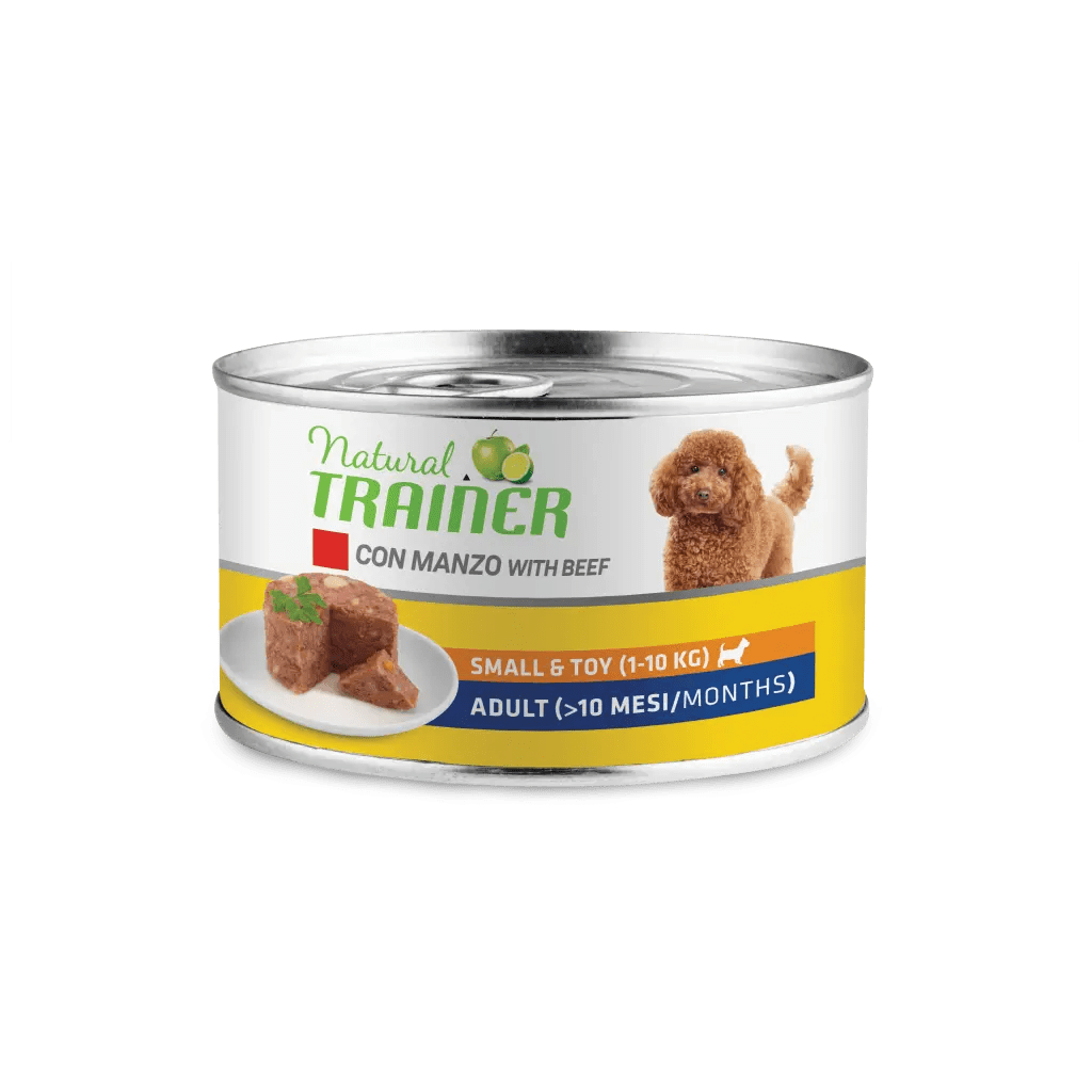 Trainer - Natural Adult Small & Toy con Manzo 150 g