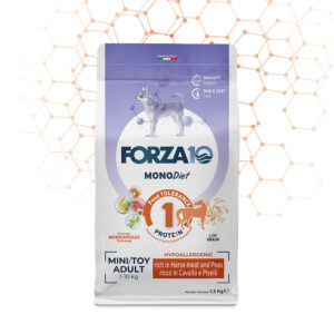 Forza10 - Dog Mini e Toy Diet al Cavallo e Piselli 1,5 Kg