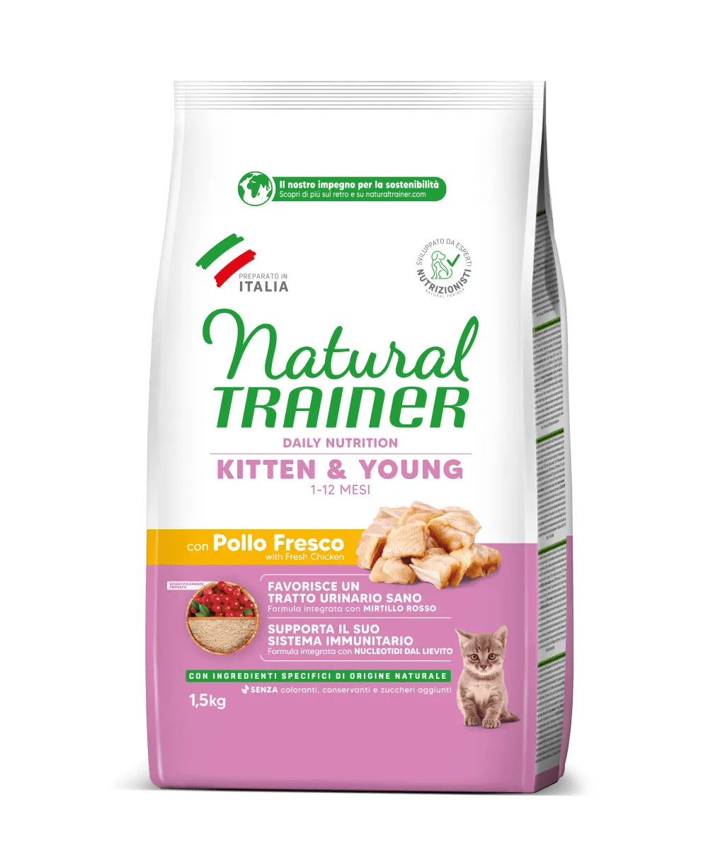 Trainer - Natural Kitten con Pollo