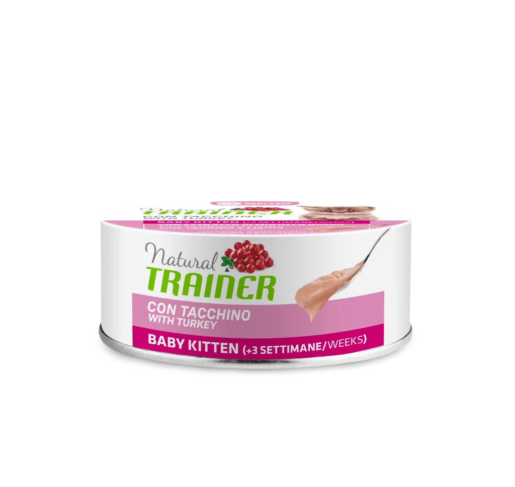 Trainer - Natural Baby Kitten con Tacchino 80 g