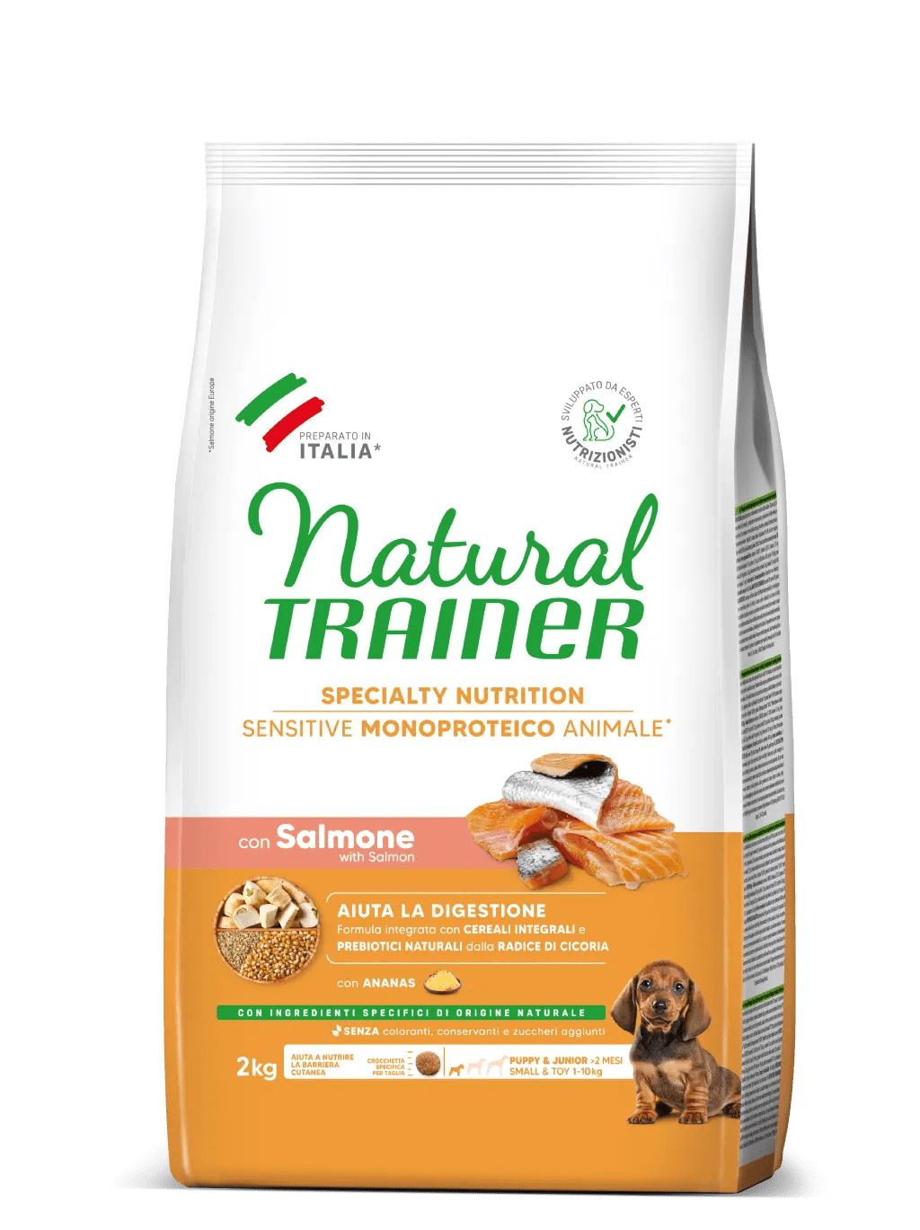 Trainer - Specialty Nutrition Sensitive Small&Toy - Puppy&Junior con Salmone e Cereali