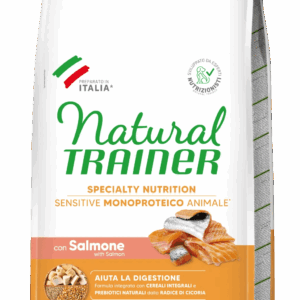 Trainer - Natural Sensitive No Gluten Medium & Maxi Puppy & Junior con Salmone