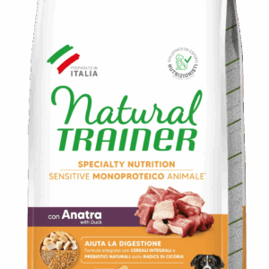 Trainer - Natural Sensitive No Gluten Medium & Maxi Adult con Anatra
