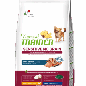 Trainer - Natural Sensitive No Grain Small & Toy Adult con Trota e Patate