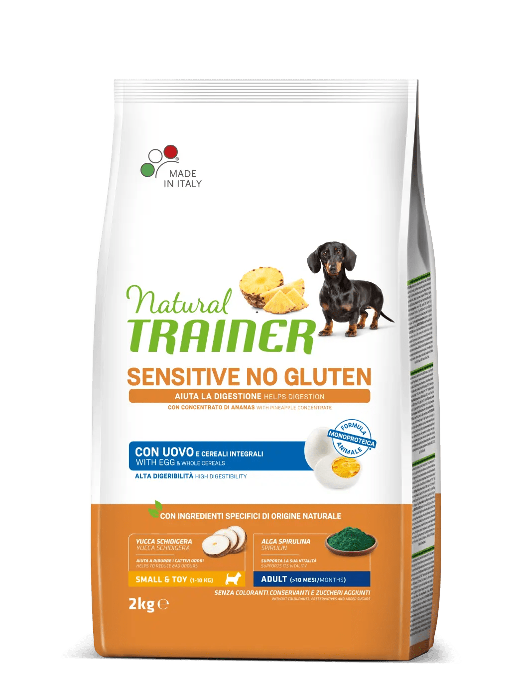 Trainer - Specialty Nutrition Sensitive Small&Toy con Uovo e Cereali
