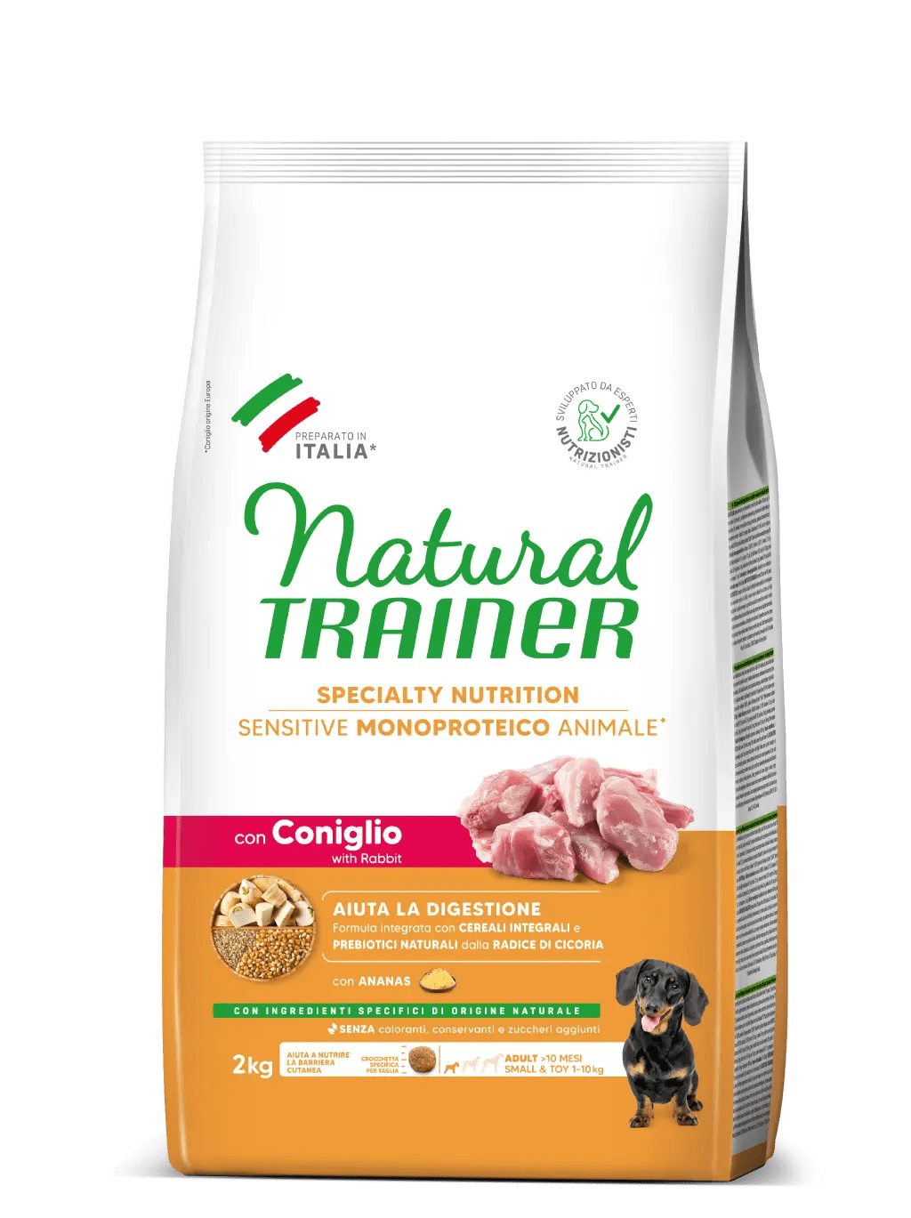 Trainer - Specialty Nutrition Sensitive Small&Toy Adult con Coniglio e Cereali