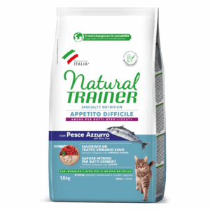 Trainer - Natural Cat Appetito Difficile con Pesce Azzurro 1,5 Kg