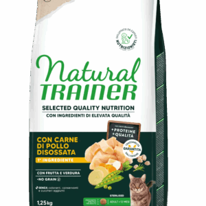 Trainer - Natural Selected Quality Nutrition Cat Adult Sterilised Pollo No Grain